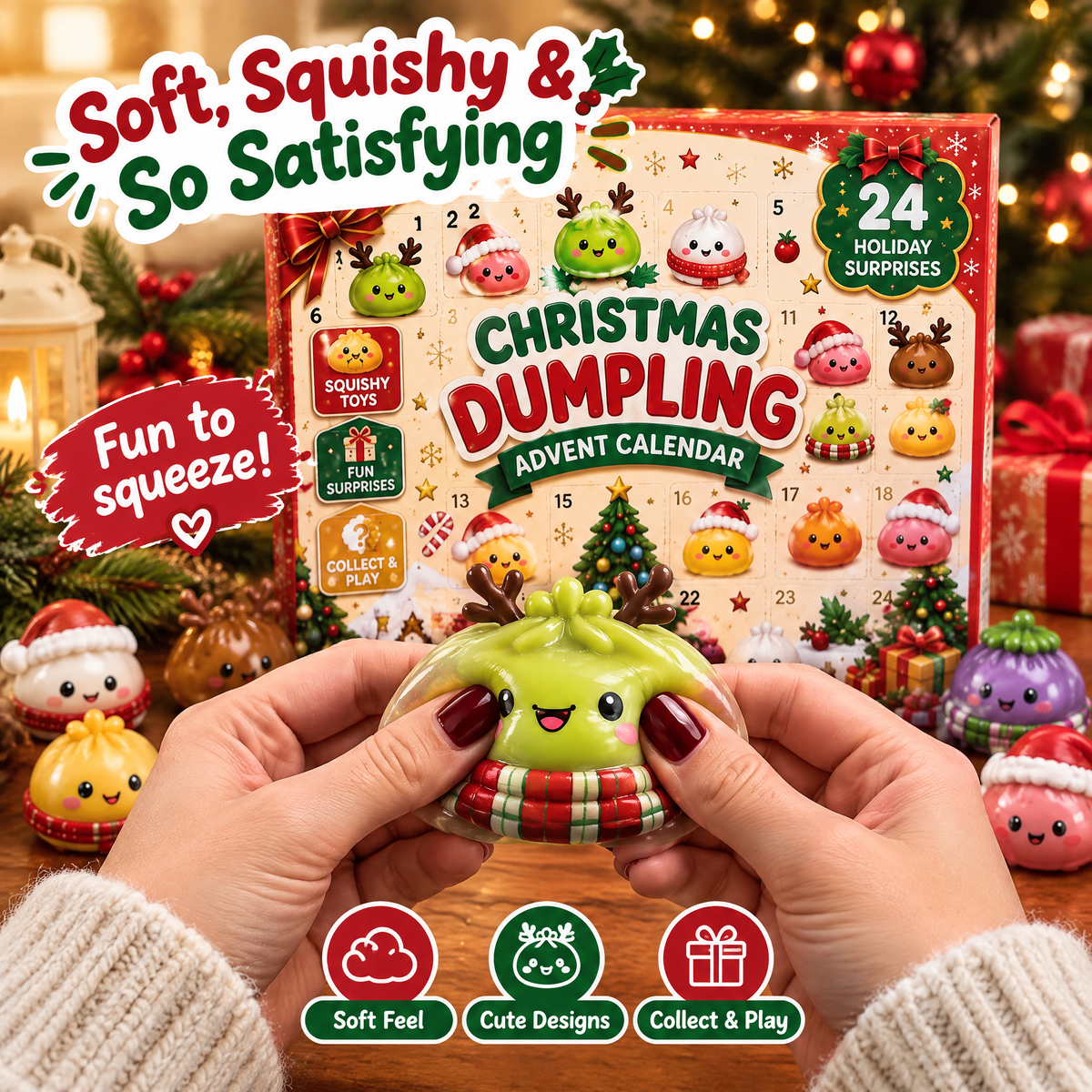 24-Day Squishy Advent Calendar