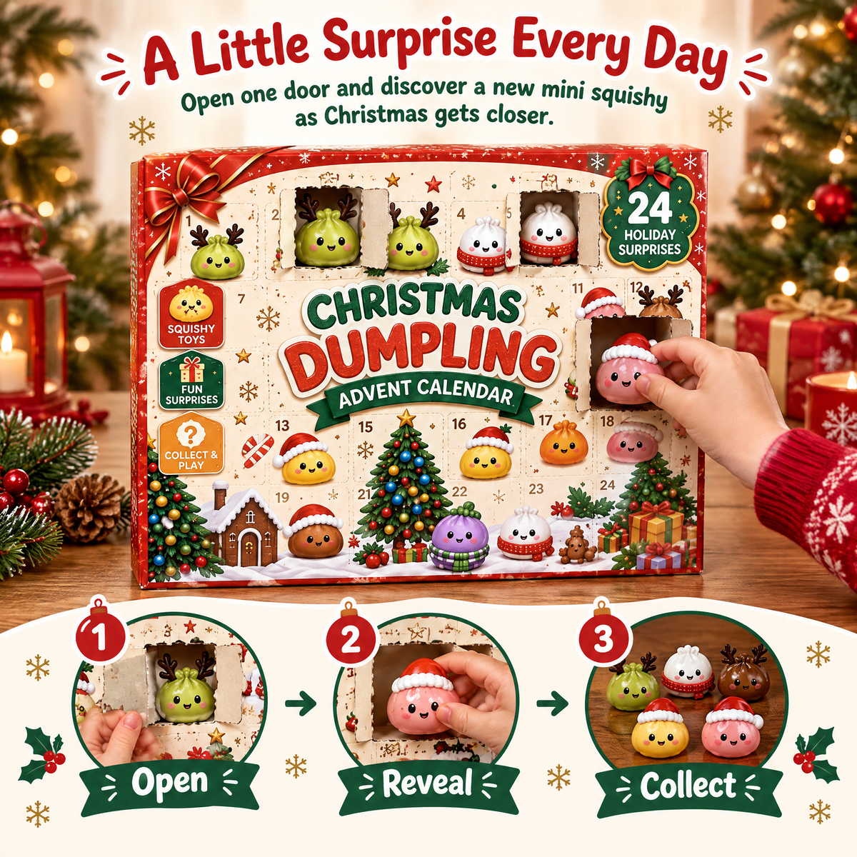 24-Day Squishy Advent Calendar
